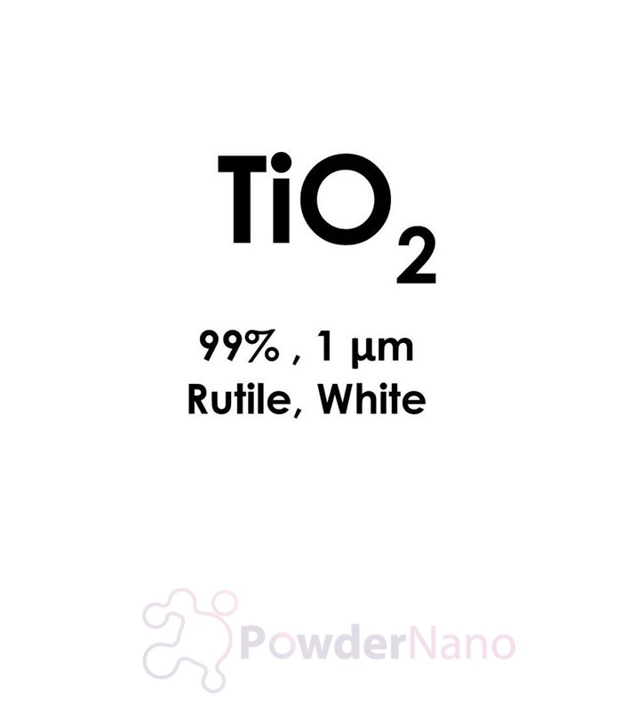Titanium Dioxide (TiO2) Micron Powder, Purity: 99 %, Size: 1 ?m, White,  Rutile - Nano Powder Online Buy
