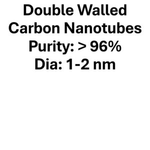 Double Walled Carbon Nanotubes, Purity: > 96%, Dia: 1-2 nm - Nano ...