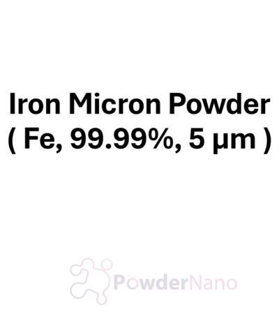 Iron Micron Powder ( Fe, 99.99%, 5 µm )