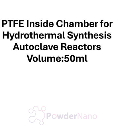 PTFE Inside Chamber for Hydrothermal Synthesis  Autoclave Reactors, Volume:50ml